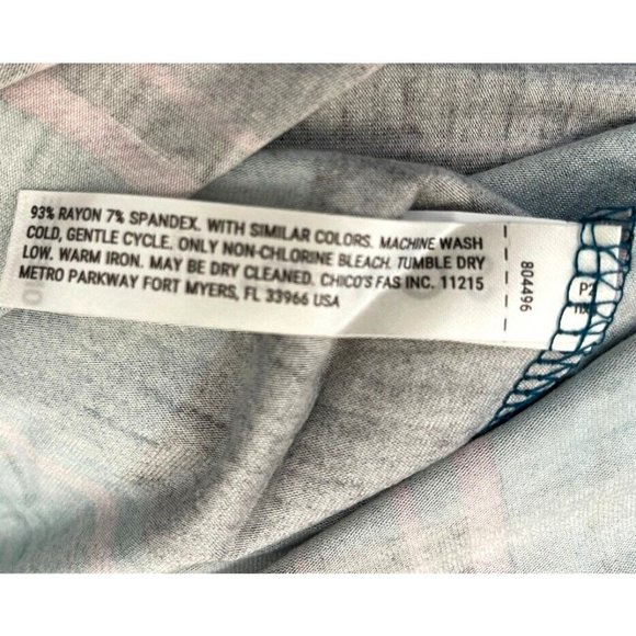 SOMA COOL NIGHTS Modern Sleep Night Shirt PJ Gown Plaid Green SMALL & MEDIUM $46 - Picture 9 of 10